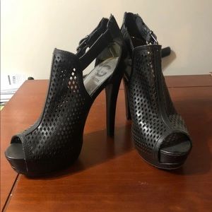 Guess black stiletto heels